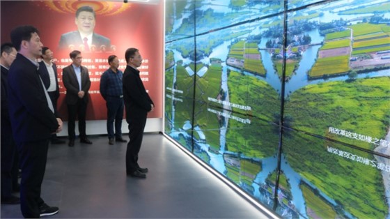 羅小云副省長調(diào)研贛撫平原灌區(qū)相關(guān)工作，并參觀江西省農(nóng)業(yè)水價綜合改革宣傳展覽中心